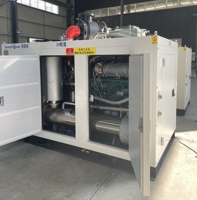 150KW φιλικό προς το περιβάλλον σχέδιο δύναμης θερμότητας φυσικού αερίου σιωπηλό συνδυασμένο CHP