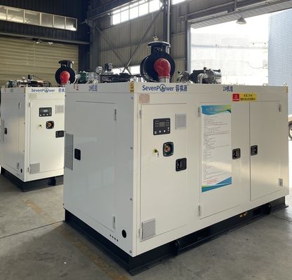 Καλή τιμή. Μονάδα συνδυασμένης παραγωγής 160 kW 200 KVA με ηχομόνωση σε απευθείας σύνδεση