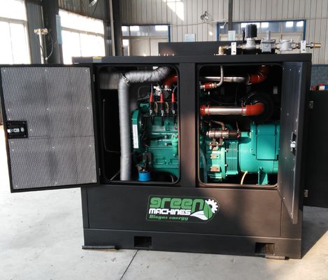Καλή τιμή. Biogas CHP BHKW 30KW 40KVA Πιστοποιημένο CE Για Θέρμανση Ζεστού Νερού Παροχή Ενέργειας Αγροκτήματος σε απευθείας σύνδεση