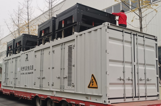 Καλή τιμή. Εξοπλισμένο με σιγαστήρα 250KW 300KVA 500KW 625KVA Deutz φυσικό αέριο LNG CNG γεννήτρια για εξωτερικά πεδία φυσικού αερίου και πετρελαίου σε απευθείας σύνδεση