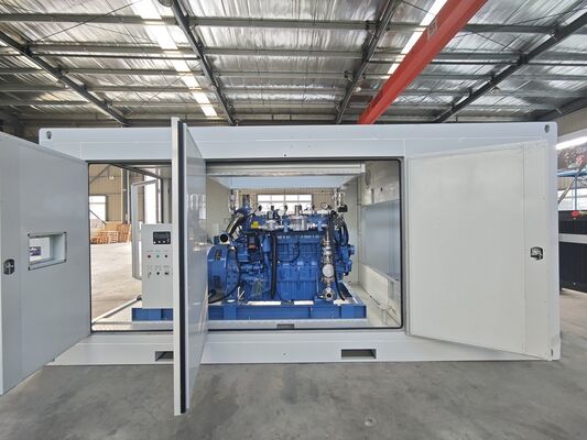 Καλή τιμή. 400KW Yuchai Μηχανή Αδιάβροχο Ανοιχτό ήχο Κωνσταντινοποιημένο εξωτερικό σιωπηλό γεννήτη φυσικού αερίου βιομάζας σε απευθείας σύνδεση