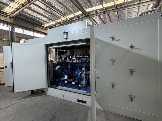 Καλή τιμή. Μηχανή Yuchai 400kW Γεννήτρια φυσικού αερίου με ηχομόνωση για εξωτερική τροφοδότηση σε απευθείας σύνδεση