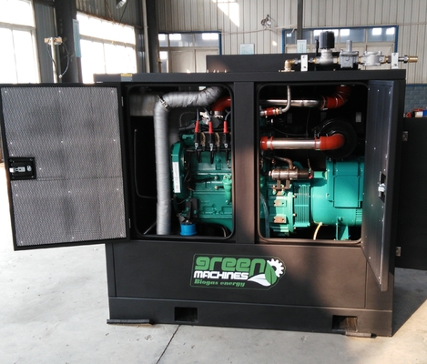 Καλή τιμή. Biogas CHP BHKW 30KW 40KVA Πιστοποιημένο CE Για Θέρμανση Ζεστού Νερού Παροχή Ενέργειας Αγροκτήματος σε απευθείας σύνδεση